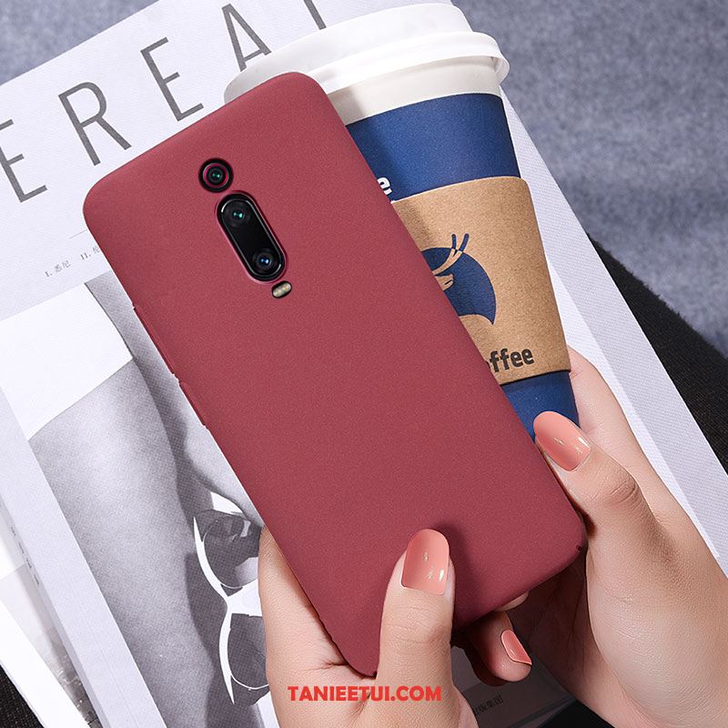 Etui Xiaomi Mi 9t Telefon Komórkowy All Inclusive Czerwony, Futerał Xiaomi Mi 9t Zielony Nubuku Anti-fall Beige