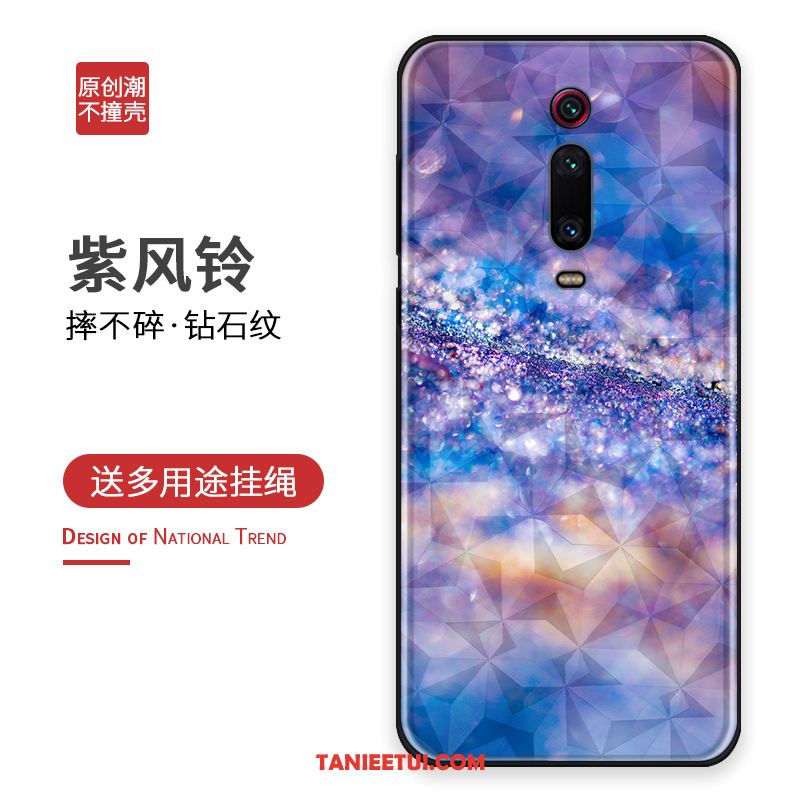 Etui Xiaomi Mi 9t Telefon Komórkowy Osobowość Czerwony, Futerał Xiaomi Mi 9t Wzór Dostosowane Purpurowy Beige