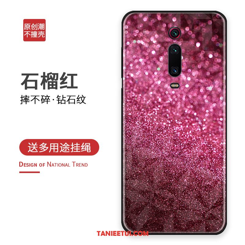 Etui Xiaomi Mi 9t Telefon Komórkowy Osobowość Czerwony, Futerał Xiaomi Mi 9t Wzór Dostosowane Purpurowy Beige