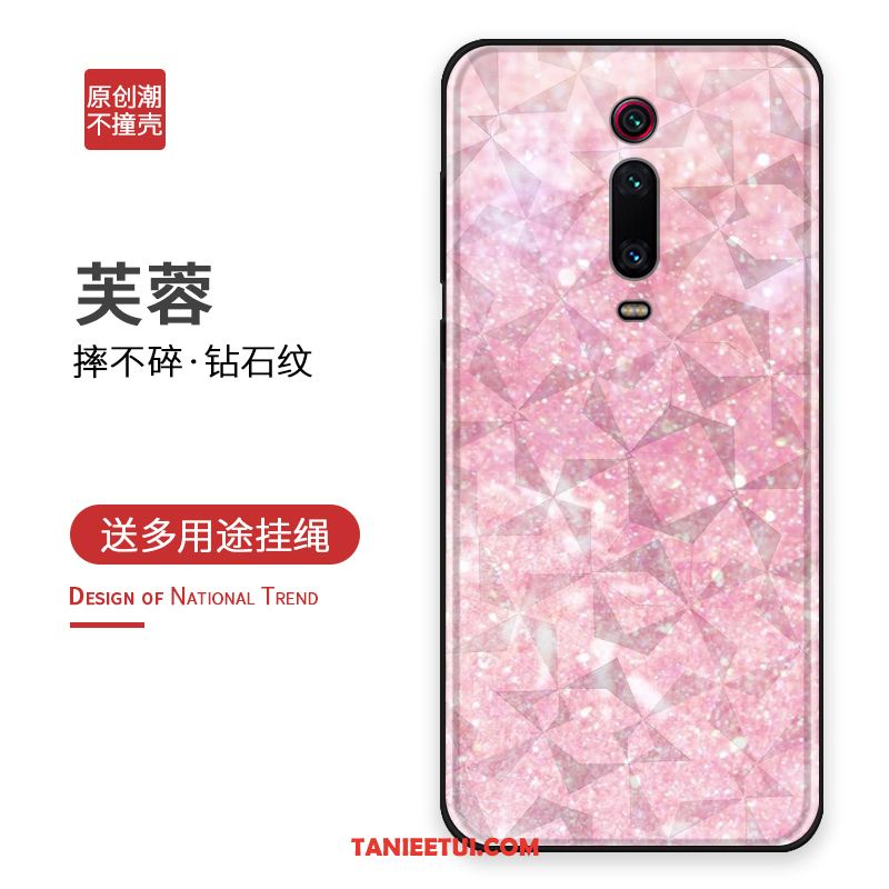 Etui Xiaomi Mi 9t Telefon Komórkowy Osobowość Czerwony, Futerał Xiaomi Mi 9t Wzór Dostosowane Purpurowy Beige