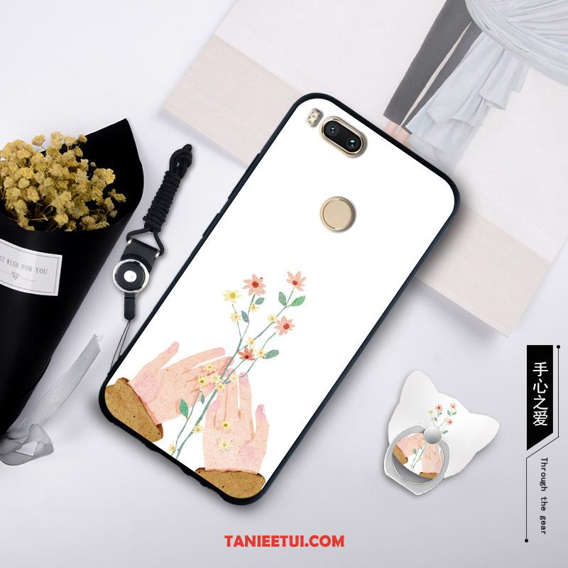 Etui Xiaomi Mi A1 Anti-fall Miękki All Inclusive, Obudowa Xiaomi Mi A1 Wiszące Ozdoby Kreatywne Niebieski Beige