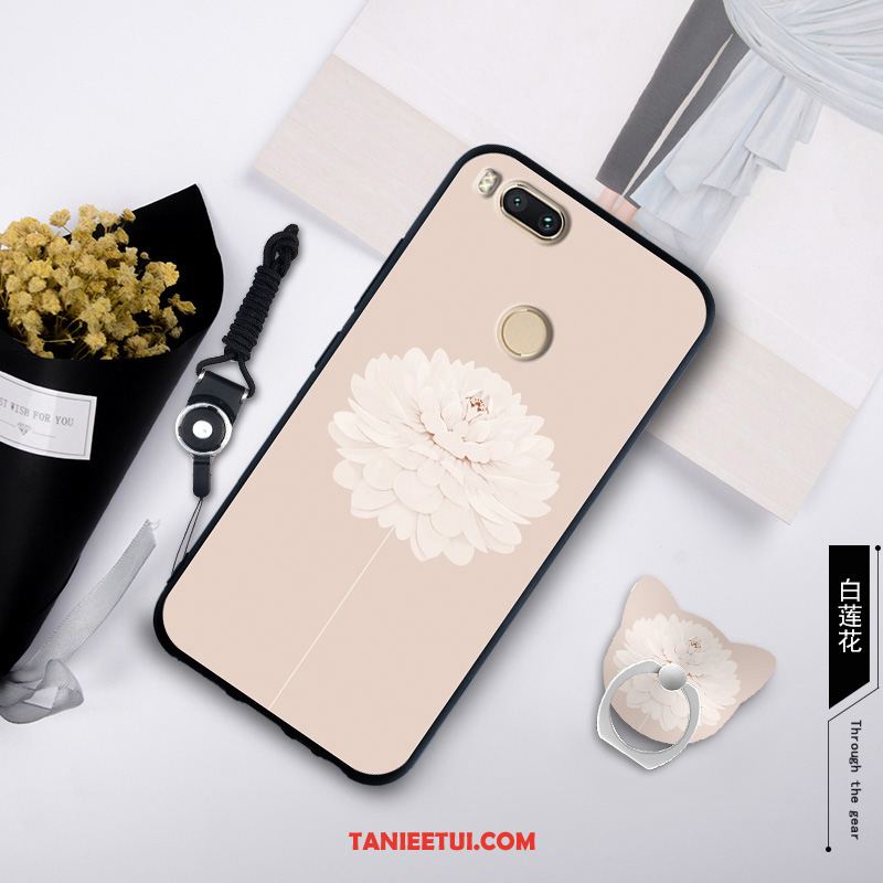 Etui Xiaomi Mi A1 Anti-fall Miękki All Inclusive, Obudowa Xiaomi Mi A1 Wiszące Ozdoby Kreatywne Niebieski Beige