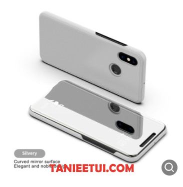 Etui Xiaomi Mi A1 Anti-fall Wspornik Skórzany Futerał, Futerał Xiaomi Mi A1 Ochraniacz Telefon Komórkowy Mały Beige