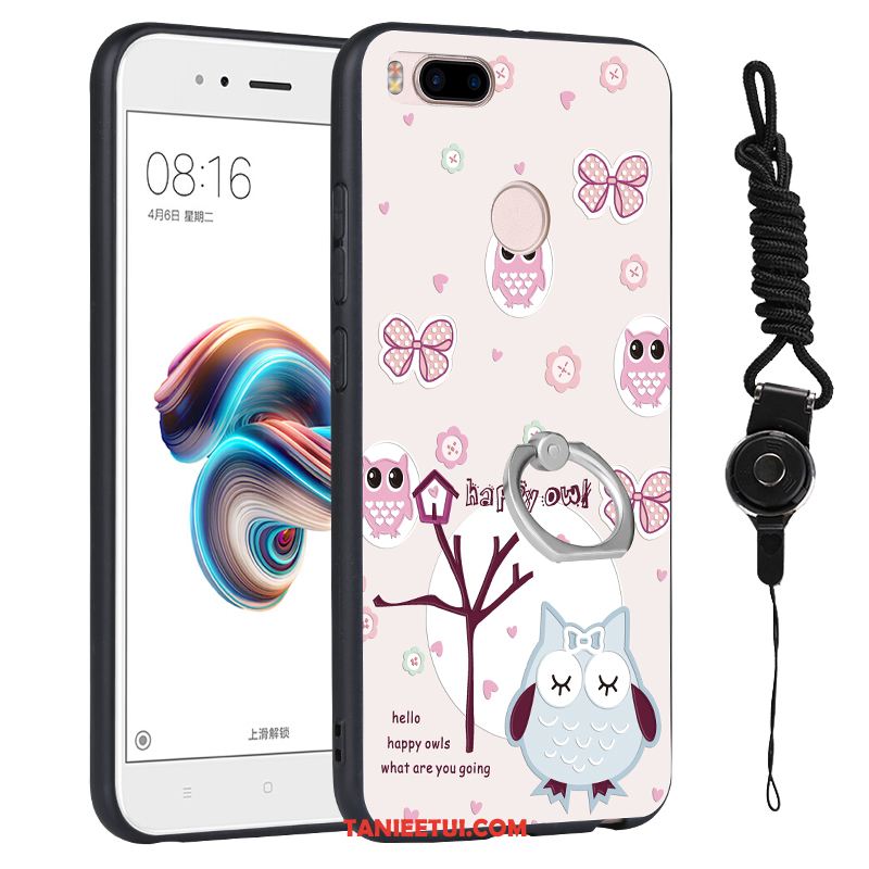 Etui Xiaomi Mi A1 Mały Miękki Wiszące Ozdoby, Futerał Xiaomi Mi A1 All Inclusive Niebieski Cienkie Beige