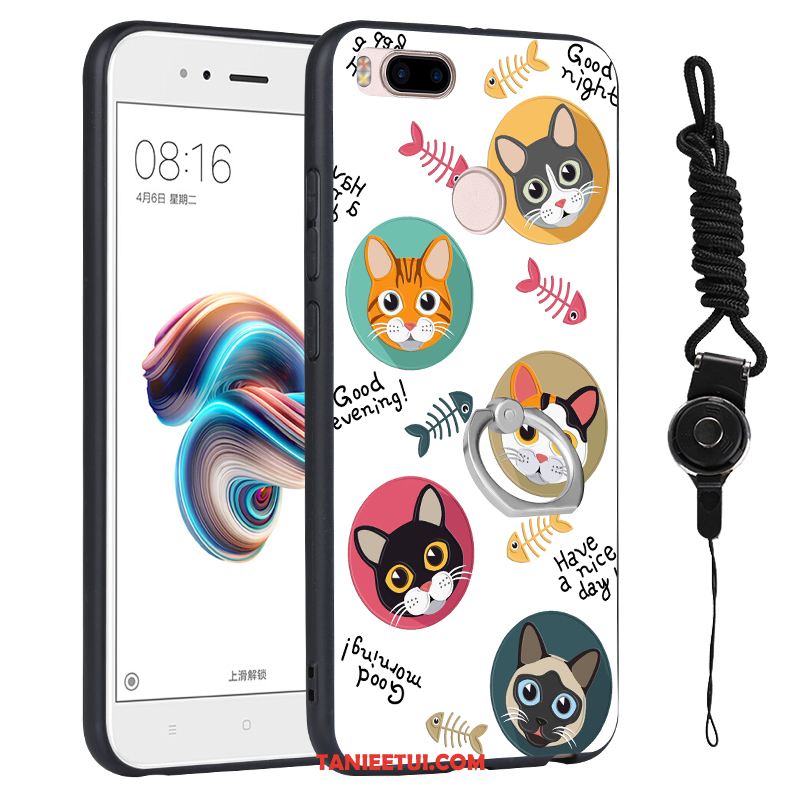 Etui Xiaomi Mi A1 Mały Miękki Wiszące Ozdoby, Futerał Xiaomi Mi A1 All Inclusive Niebieski Cienkie Beige