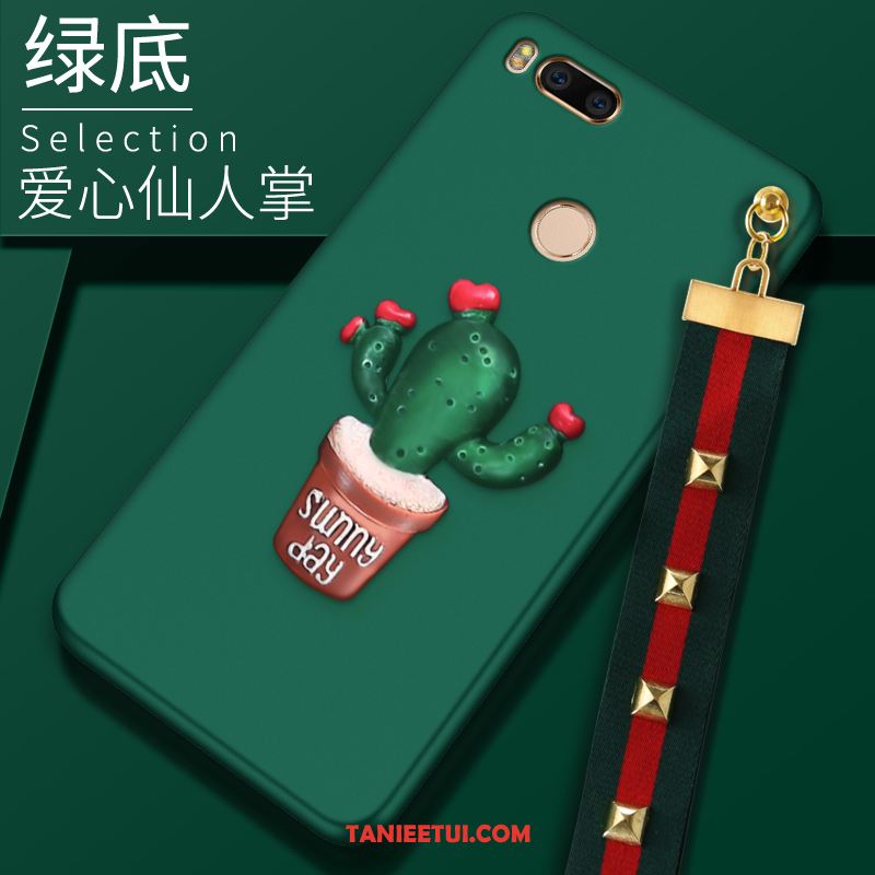 Etui Xiaomi Mi A1 Ochraniacz Filmy Silikonowe, Obudowa Xiaomi Mi A1 Miękki Szkło Hartowane Mały Beige