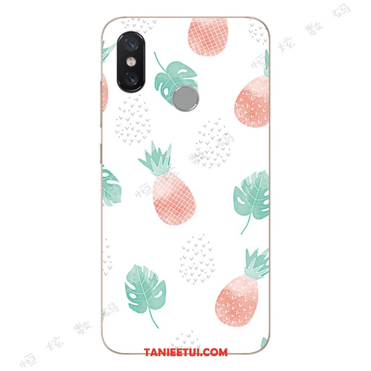 Etui Xiaomi Mi A2 All Inclusive Truskawka Kreatywne, Obudowa Xiaomi Mi A2 Anti-fall Osobowość Ochraniacz Beige