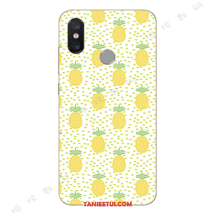 Etui Xiaomi Mi A2 All Inclusive Truskawka Kreatywne, Obudowa Xiaomi Mi A2 Anti-fall Osobowość Ochraniacz Beige