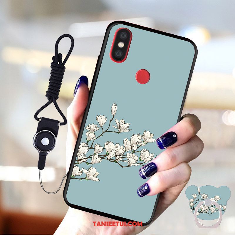 Etui Xiaomi Mi A2 Kreatywne Czarny Nubuku, Obudowa Xiaomi Mi A2 Telefon Komórkowy Mały Anti-fall Beige