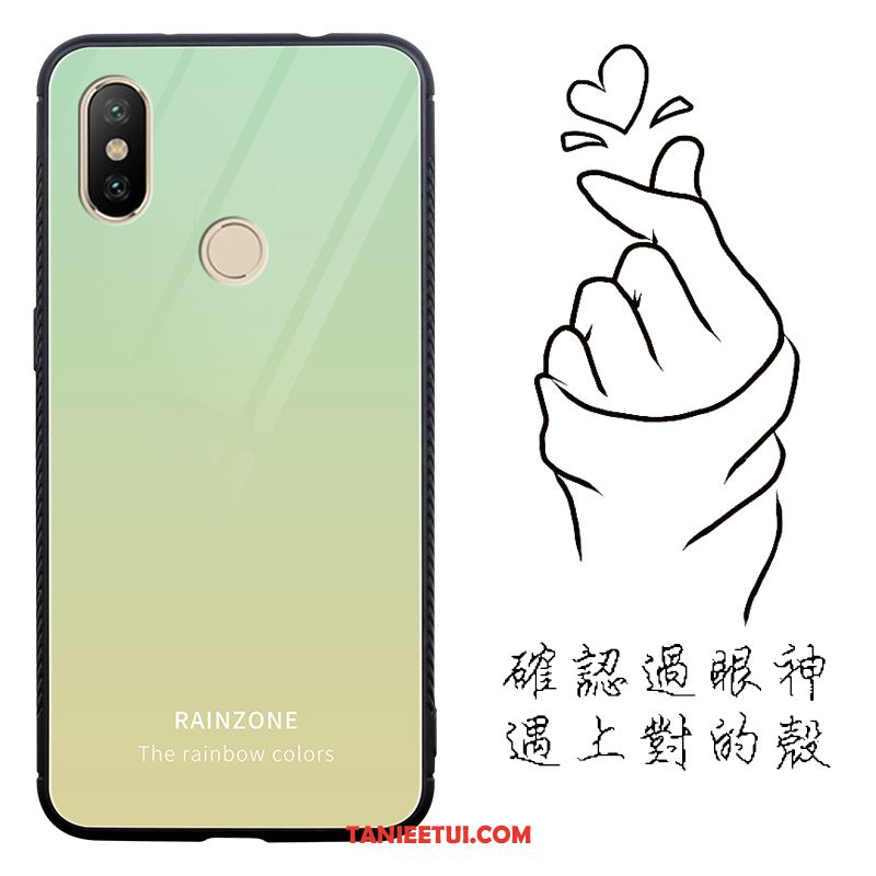 Etui Xiaomi Mi A2 Tendencja Anti-fall Telefon Komórkowy, Pokrowce Xiaomi Mi A2 Trudno Niebieski Kreatywne Beige