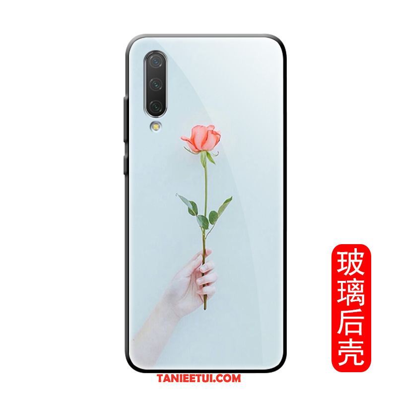 Etui Xiaomi Mi A3 Moda Kwiatowa Kreatywne, Futerał Xiaomi Mi A3 Lustro Modna Marka Wzór Beige