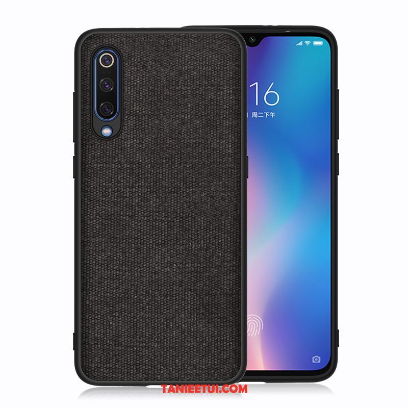 Etui Xiaomi Mi A3 Niebieski Telefon Komórkowy Płótno, Obudowa Xiaomi Mi A3 Silikonowe Anti-fall Mały Beige