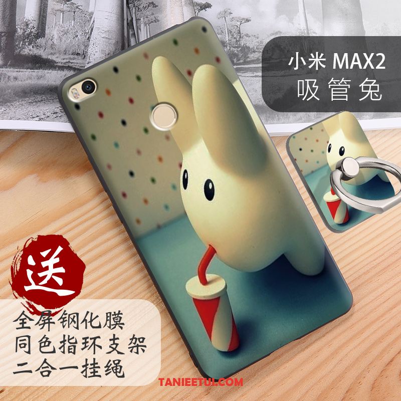 Etui Xiaomi Mi Max 2 All Inclusive Silikonowe Miękki, Pokrowce Xiaomi Mi Max 2 Telefon Komórkowy Mały Anti-fall Beige