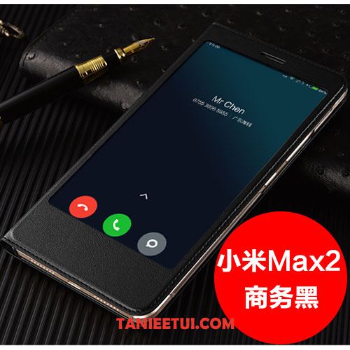 Etui Xiaomi Mi Max 2 Klapa Ochraniacz Mały, Obudowa Xiaomi Mi Max 2 Telefon Komórkowy Anti-fall Złoto Beige