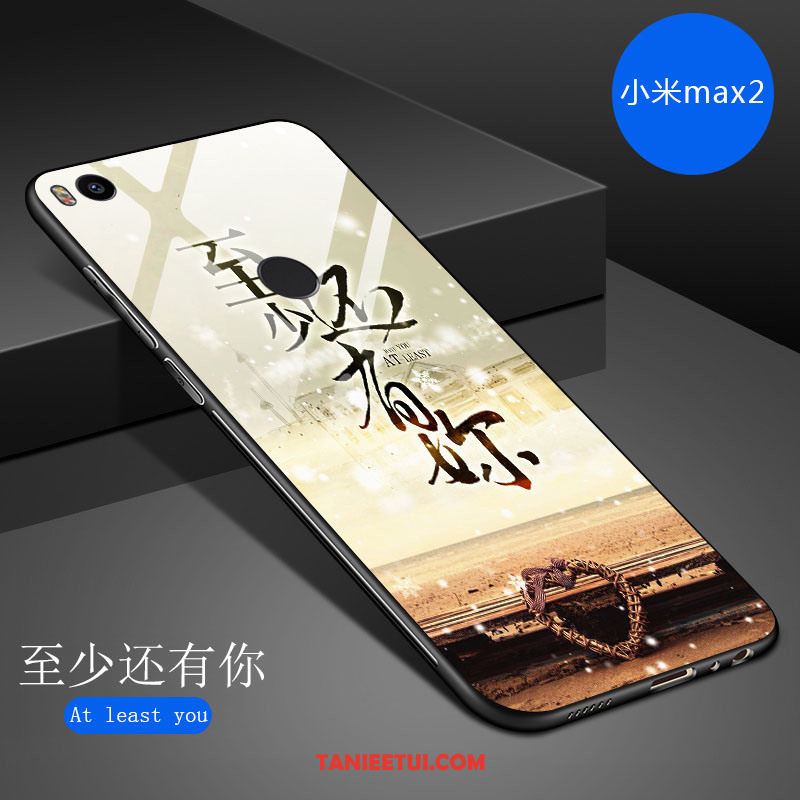 Etui Xiaomi Mi Max 2 Kreatywne Tendencja Lustro, Futerał Xiaomi Mi Max 2 Nowy Ciemno Niebieski Moda Beige