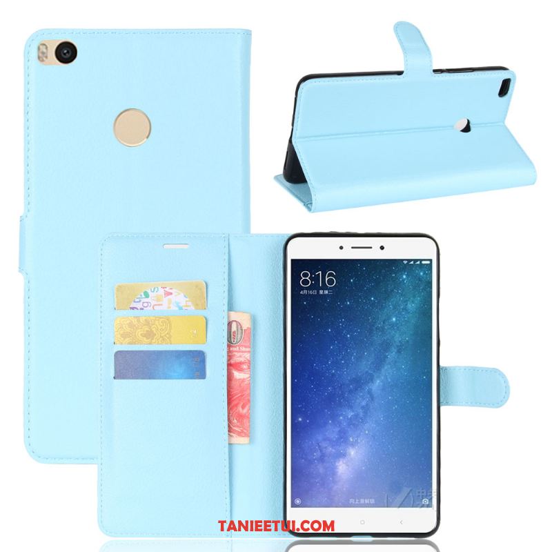 Etui Xiaomi Mi Max 2 Ochraniacz Wspornik Telefon Komórkowy, Pokrowce Xiaomi Mi Max 2 Skórzany Futerał Mały Karta Braun Beige