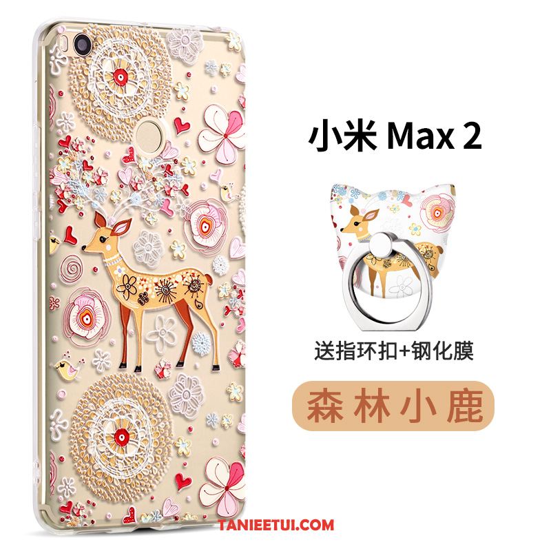 Etui Xiaomi Mi Max 2 Tendencja Ochraniacz Mały, Futerał Xiaomi Mi Max 2 Miękki Telefon Komórkowy All Inclusive Beige