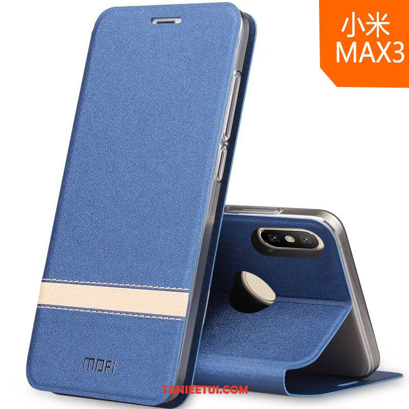 Etui Xiaomi Mi Max 3 Anti-fall Spoczynek Mały, Futerał Xiaomi Mi Max 3 Tendencja Ochraniacz Szary Beige