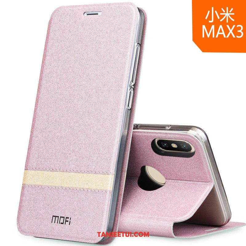 Etui Xiaomi Mi Max 3 Anti-fall Spoczynek Mały, Futerał Xiaomi Mi Max 3 Tendencja Ochraniacz Szary Beige