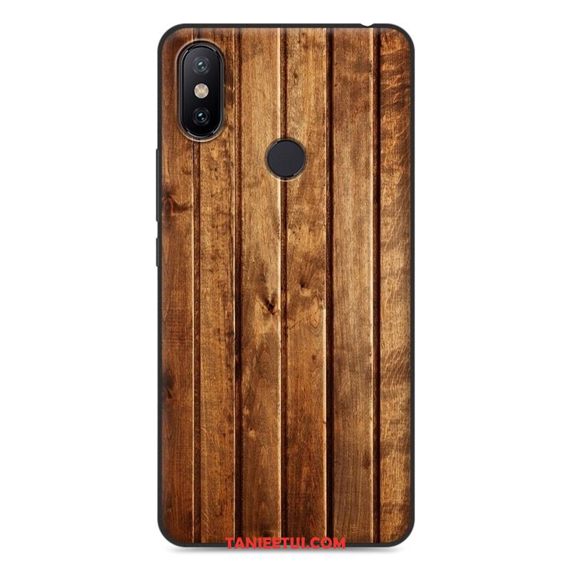 Etui Xiaomi Mi Max 3 Ochraniacz Kreatywne Miękki, Obudowa Xiaomi Mi Max 3 Silikonowe Ciemno Niebieski Duży Beige