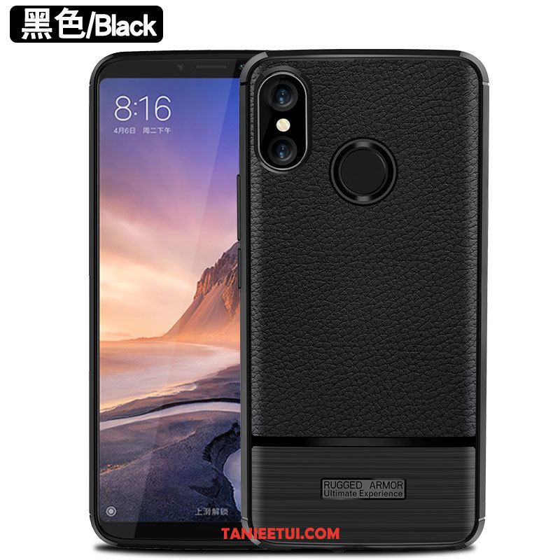 Etui Xiaomi Mi Max 3 Telefon Komórkowy Czarny Litchi, Pokrowce Xiaomi Mi Max 3 Wzór Mały Beige