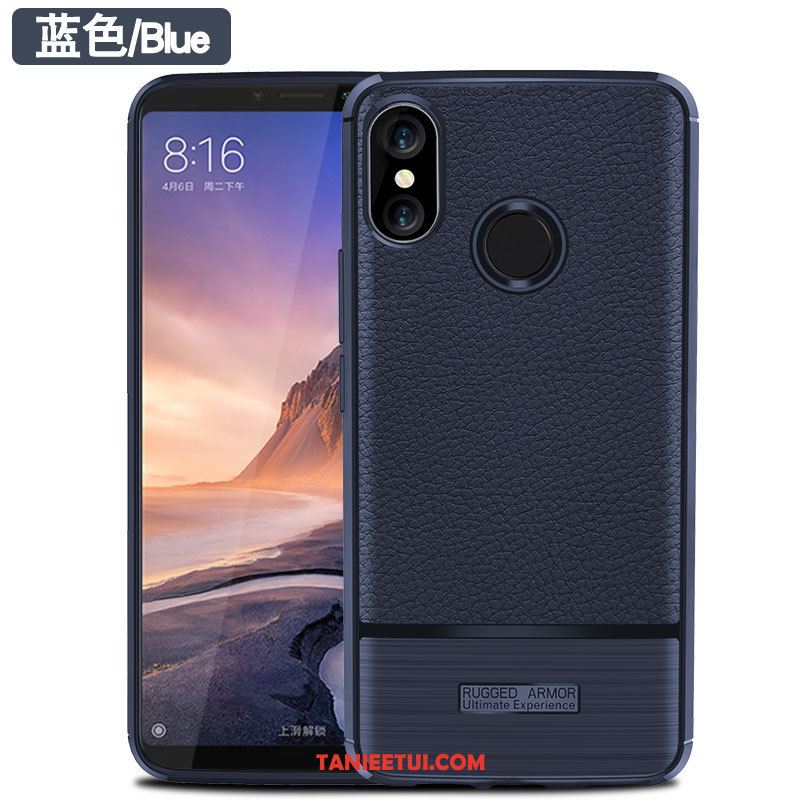 Etui Xiaomi Mi Max 3 Telefon Komórkowy Czarny Litchi, Pokrowce Xiaomi Mi Max 3 Wzór Mały Beige