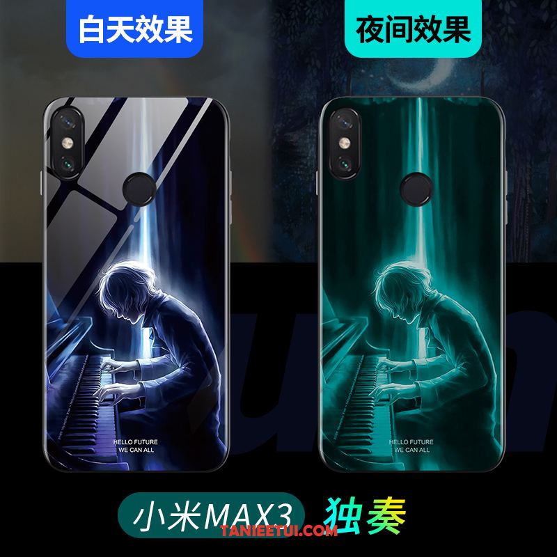 Etui Xiaomi Mi Max 3 Telefon Komórkowy Kreatywne Nubuku, Pokrowce Xiaomi Mi Max 3 Tylna Pokrywa Tendencja Trudno Beige