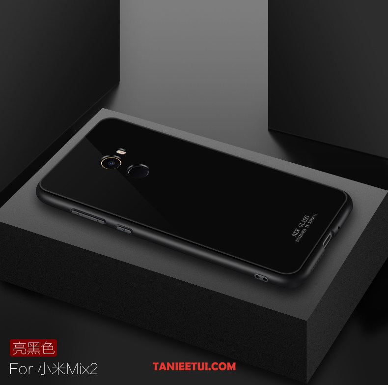 Etui Xiaomi Mi Mix 2 Anti-fall Telefon Komórkowy Szkło, Pokrowce Xiaomi Mi Mix 2 Silikonowe Mały Tendencja Beige