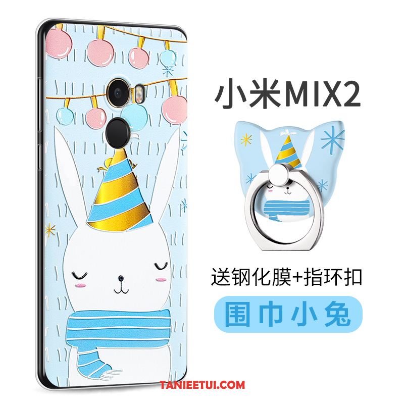 Etui Xiaomi Mi Mix 2 Kreatywne Silikonowe Mały, Obudowa Xiaomi Mi Mix 2 Telefon Komórkowy Zielony Ochraniacz Beige