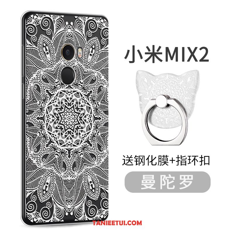 Etui Xiaomi Mi Mix 2 Kreatywne Silikonowe Mały, Obudowa Xiaomi Mi Mix 2 Telefon Komórkowy Zielony Ochraniacz Beige