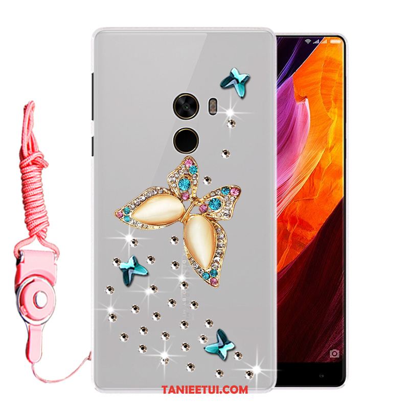 Etui Xiaomi Mi Mix 2 Miękki Kreatywne Telefon Komórkowy, Obudowa Xiaomi Mi Mix 2 Silikonowe Nubuku Anti-fall Beige