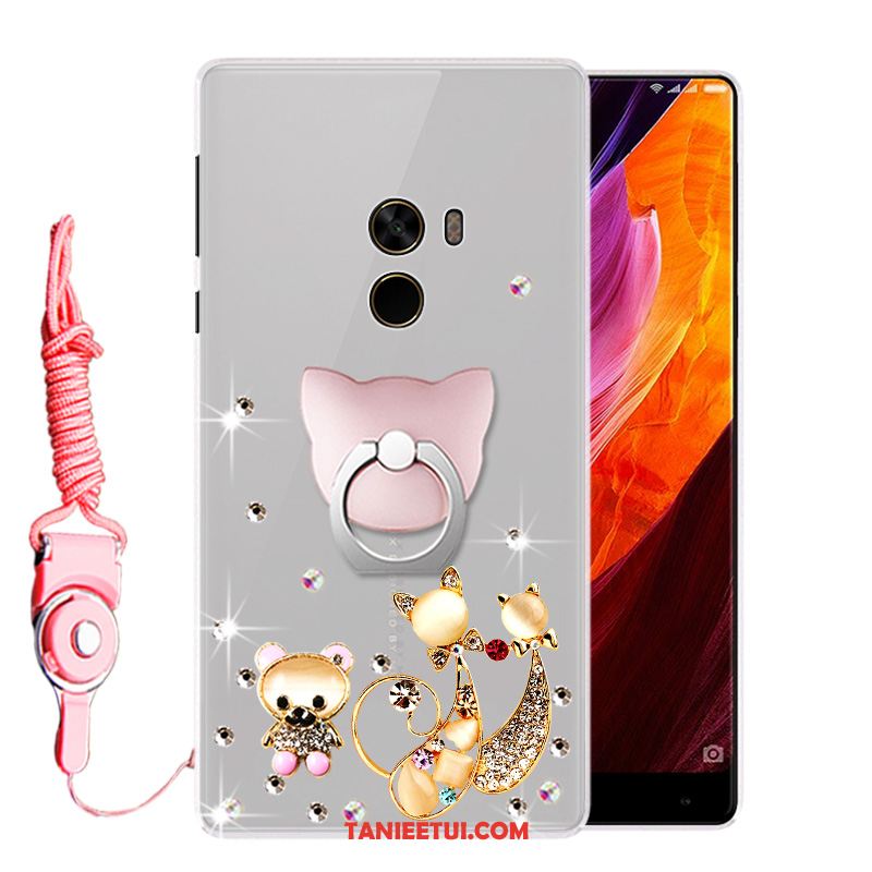 Etui Xiaomi Mi Mix 2 Miękki Kreatywne Telefon Komórkowy, Obudowa Xiaomi Mi Mix 2 Silikonowe Nubuku Anti-fall Beige