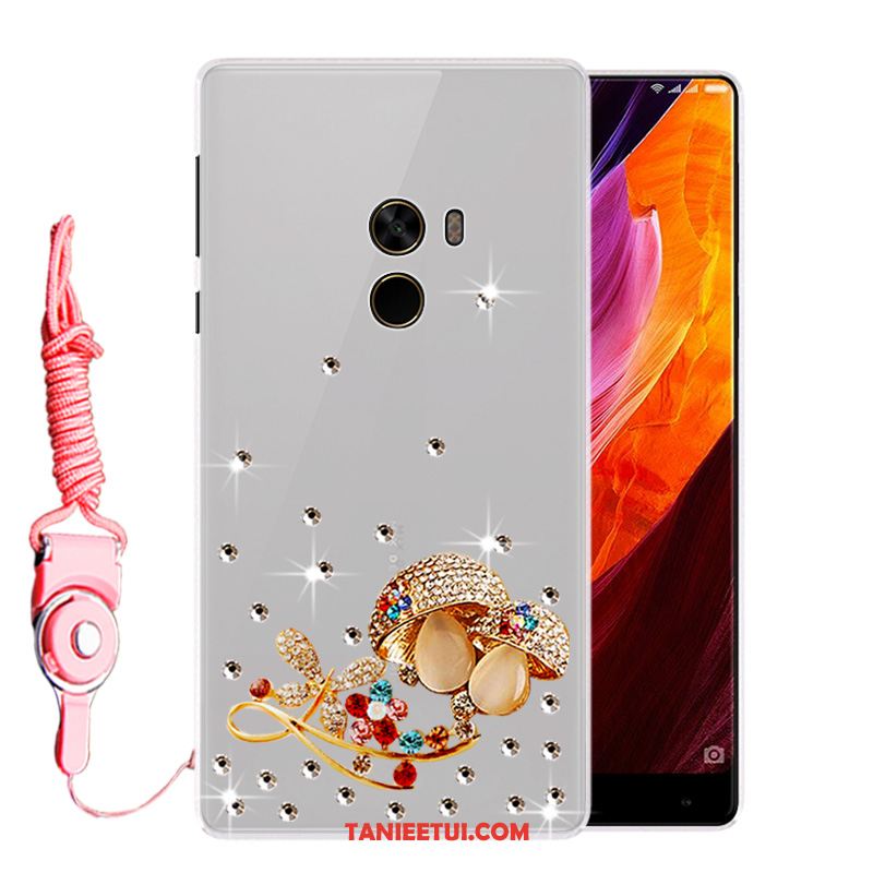 Etui Xiaomi Mi Mix 2 Miękki Kreatywne Telefon Komórkowy, Obudowa Xiaomi Mi Mix 2 Silikonowe Nubuku Anti-fall Beige