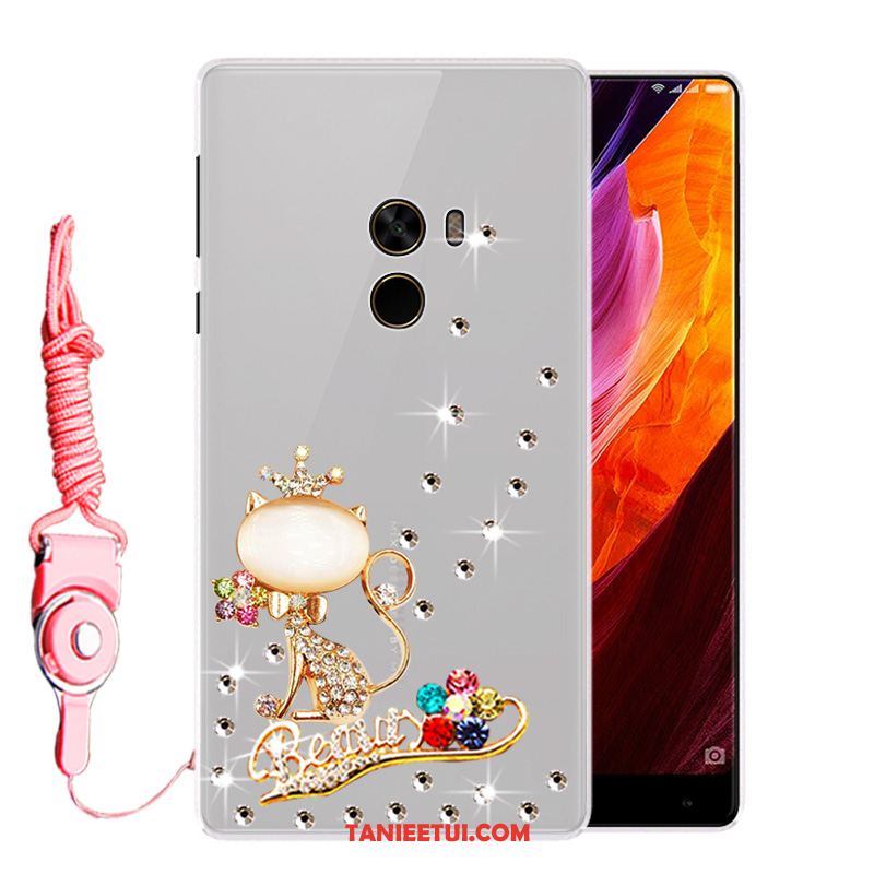 Etui Xiaomi Mi Mix 2 Miękki Kreatywne Telefon Komórkowy, Obudowa Xiaomi Mi Mix 2 Silikonowe Nubuku Anti-fall Beige