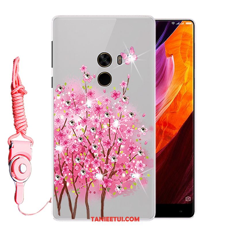 Etui Xiaomi Mi Mix 2 Miękki Kreatywne Telefon Komórkowy, Obudowa Xiaomi Mi Mix 2 Silikonowe Nubuku Anti-fall Beige