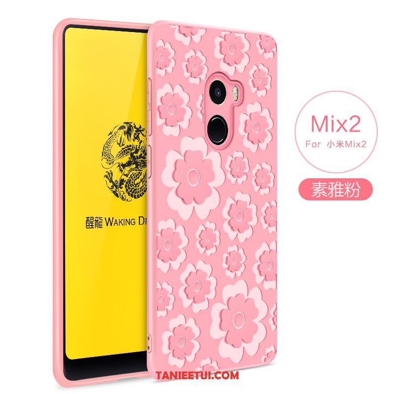 Etui Xiaomi Mi Mix 2 Miękki Osobowość Wzór, Pokrowce Xiaomi Mi Mix 2 Niebieski Anti-fall Telefon Komórkowy Beige