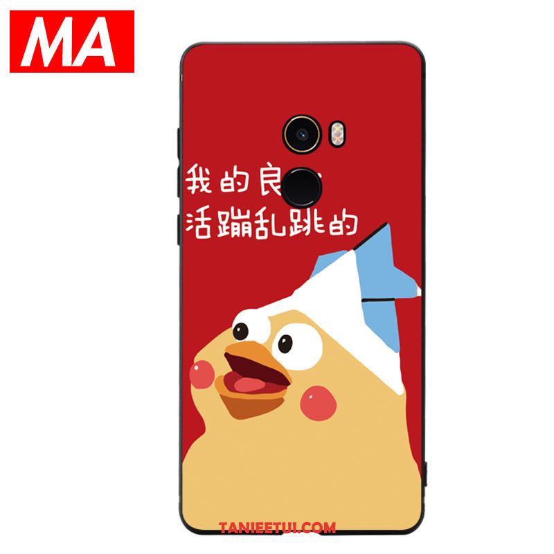 Etui Xiaomi Mi Mix 2 Miękki Piękny Kreskówka, Pokrowce Xiaomi Mi Mix 2 Ochraniacz Niebieski Silikonowe Beige