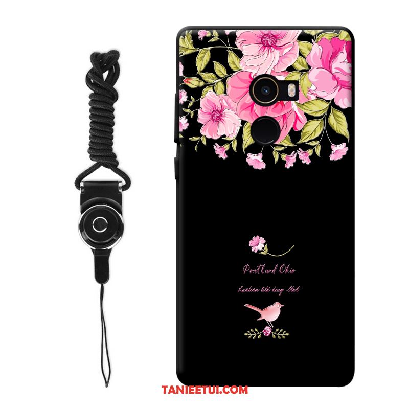 Etui Xiaomi Mi Mix 2 Osobowość Eleganckie Telefon Komórkowy, Pokrowce Xiaomi Mi Mix 2 Różowe Mały Kwiaty Beige
