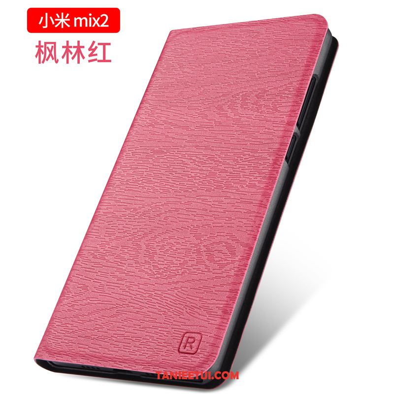 Etui Xiaomi Mi Mix 2 Złoto Nubuku Cienkie, Futerał Xiaomi Mi Mix 2 Tendencja Ochraniacz All Inclusive Beige