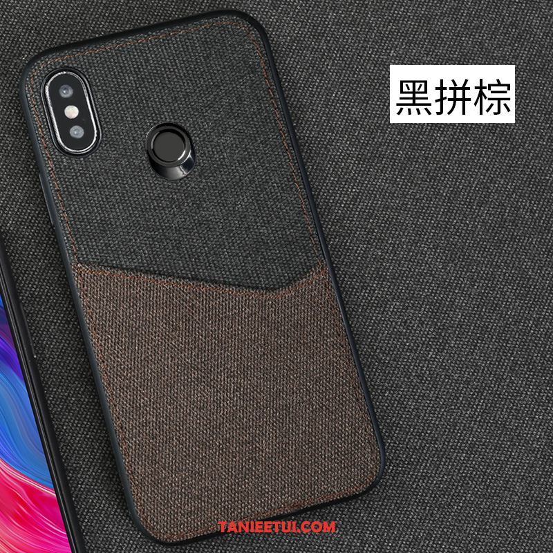 Etui Xiaomi Mi Mix 2s All Inclusive Modna Marka Czarny, Futerał Xiaomi Mi Mix 2s Płótno Ochraniacz Mały Beige