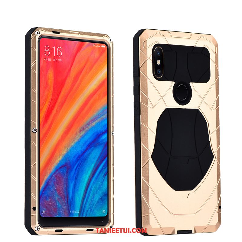 Etui Xiaomi Mi Mix 2s All Inclusive Telefon Komórkowy Ochraniacz, Obudowa Xiaomi Mi Mix 2s Mały Trzy Mechanizmy Obronne Anti-fall Beige