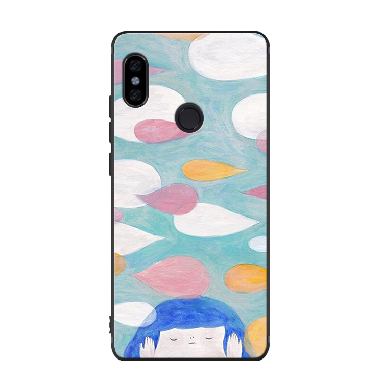 Etui Xiaomi Mi Mix 2s Anti-fall Niebieski Silikonowe, Pokrowce Xiaomi Mi Mix 2s Czerwony Kreskówka Zabawne Beige