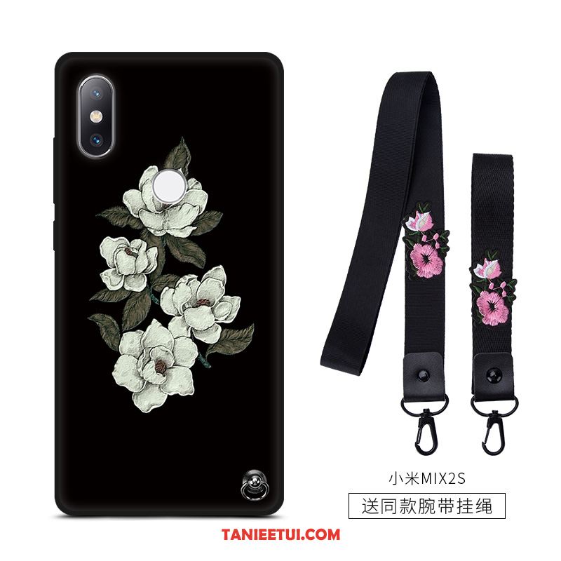 Etui Xiaomi Mi Mix 2s Anti-fall Telefon Komórkowy Mały, Pokrowce Xiaomi Mi Mix 2s Vintage Ochraniacz Silikonowe Beige