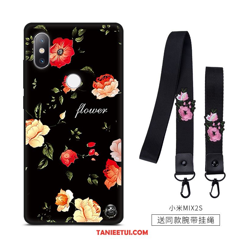 Etui Xiaomi Mi Mix 2s Anti-fall Telefon Komórkowy Mały, Pokrowce Xiaomi Mi Mix 2s Vintage Ochraniacz Silikonowe Beige