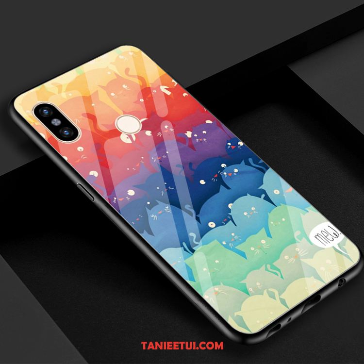 Etui Xiaomi Mi Mix 2s Kolor Lustro Gradient, Obudowa Xiaomi Mi Mix 2s Mały Zielony Czerwony Beige