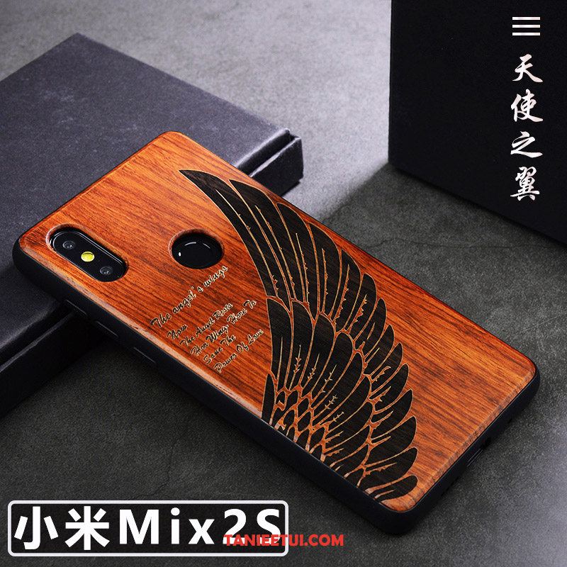 Etui Xiaomi Mi Mix 2s Kreatywne Anti-fall Sztuka, Pokrowce Xiaomi Mi Mix 2s Ochraniacz Tendencja Proste Braun Beige