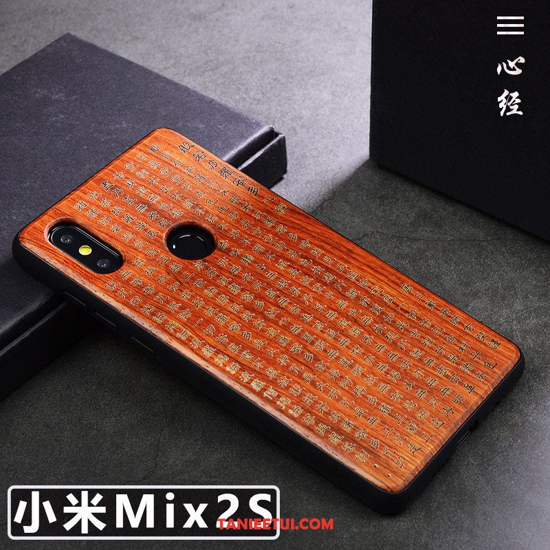 Etui Xiaomi Mi Mix 2s Kreatywne Anti-fall Sztuka, Pokrowce Xiaomi Mi Mix 2s Ochraniacz Tendencja Proste Braun Beige