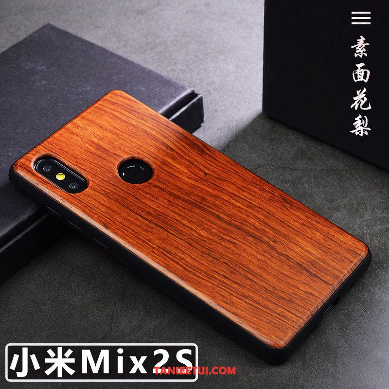 Etui Xiaomi Mi Mix 2s Kreatywne Anti-fall Sztuka, Pokrowce Xiaomi Mi Mix 2s Ochraniacz Tendencja Proste Braun Beige