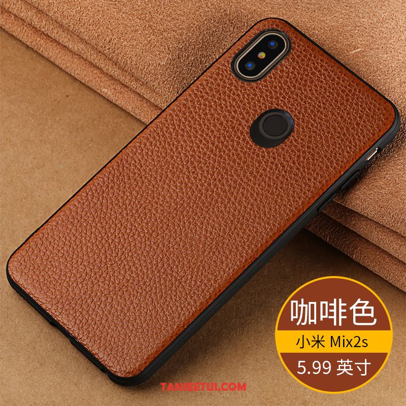 Etui Xiaomi Mi Mix 2s Mały Trudno Ochraniacz, Obudowa Xiaomi Mi Mix 2s Tendencja Czarny Silikonowe Beige