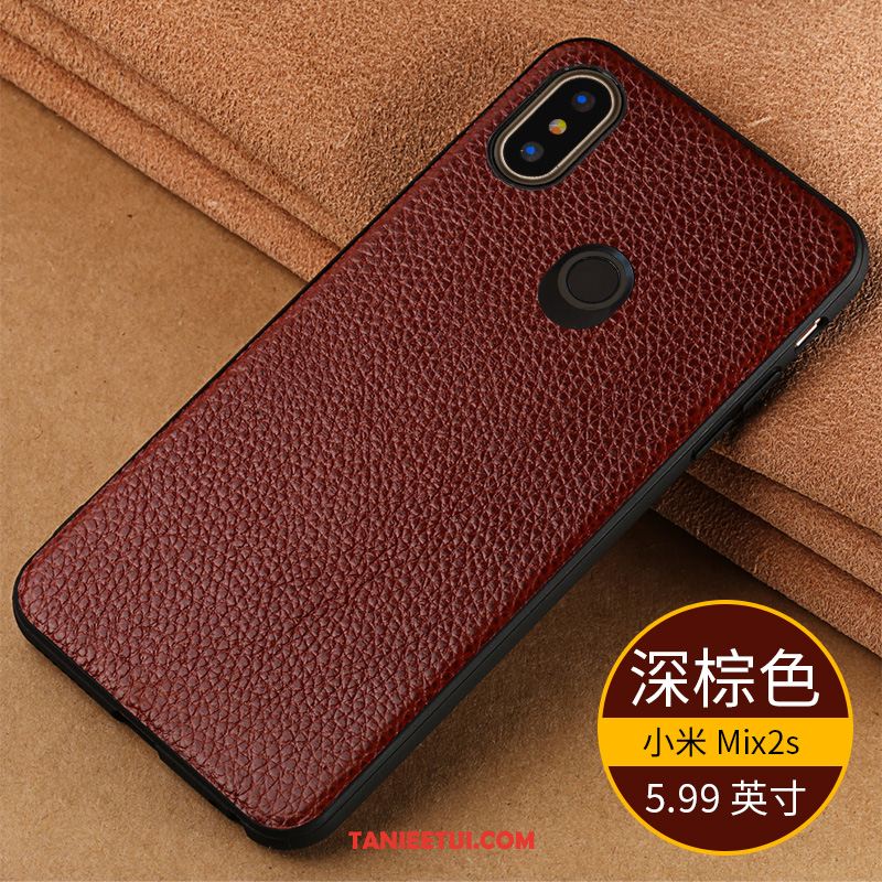 Etui Xiaomi Mi Mix 2s Mały Trudno Ochraniacz, Obudowa Xiaomi Mi Mix 2s Tendencja Czarny Silikonowe Beige